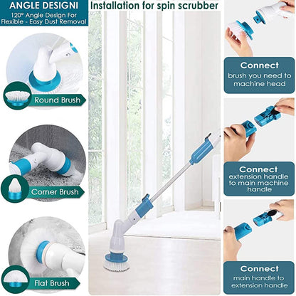Rechargeable Spin Scrubber