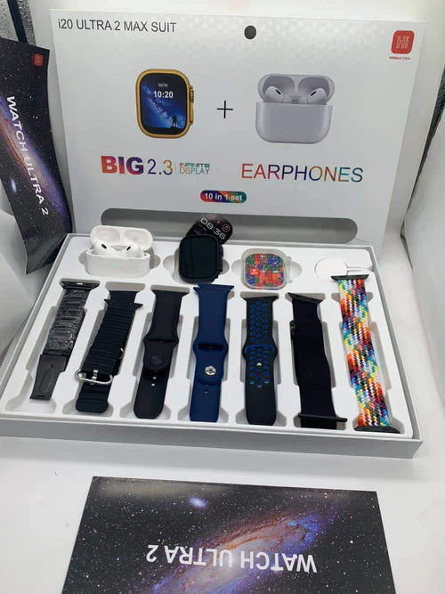 Original i20 Ultra Max Smart Watch +Airpods
