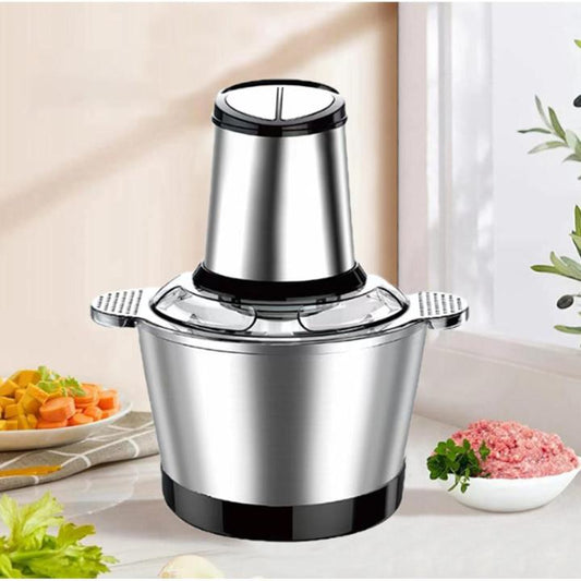 Silver Crust Electric Chopper & Meat Grinder
